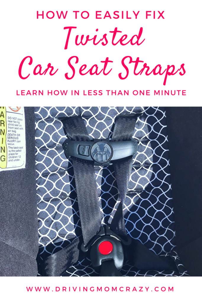 Fixing Twisted Car Seat Straps, How To Prevent Car Seat Straps From Twisting