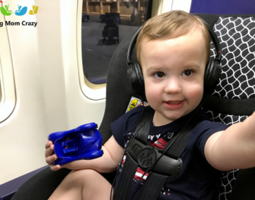 car seat on airplane