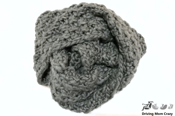 soft woven infinity scarf