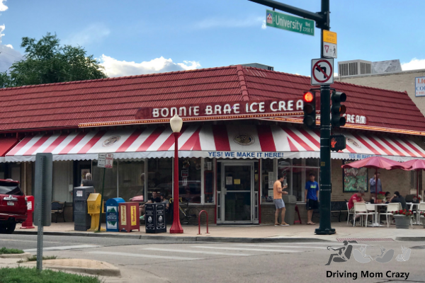 Bonnie Brae Ice Cream in Denver, Colorado