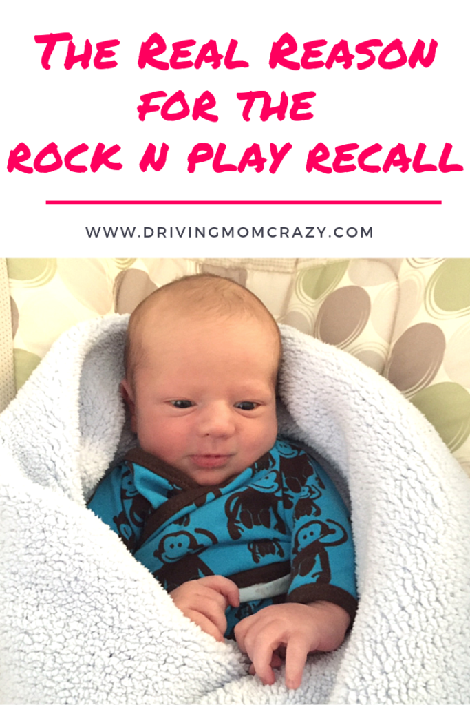 rock and play recall pinterest pin