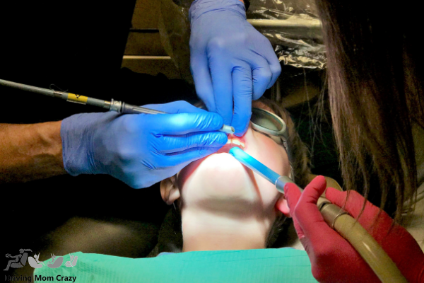 Tongue tie procedure with laser at pediatric dentist