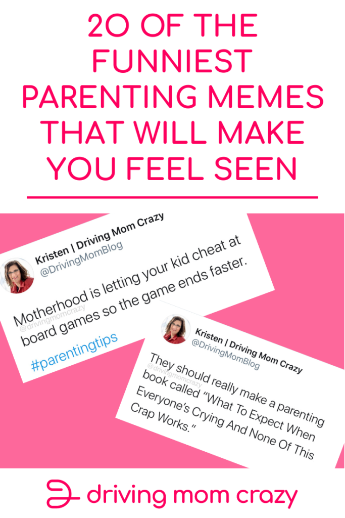 funny parenting memes Pinterest Pin