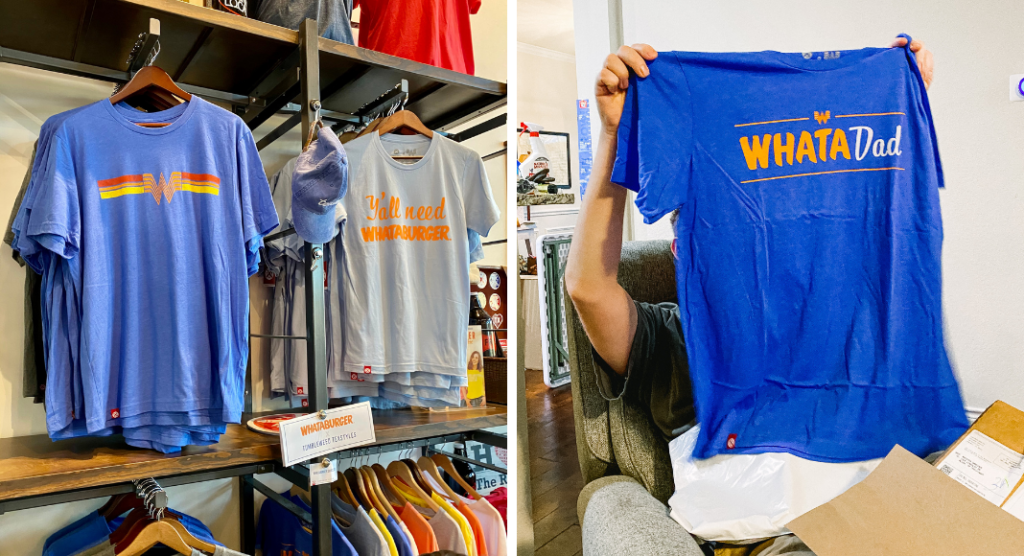 whataburger t-shirts for texas themed gifts for men