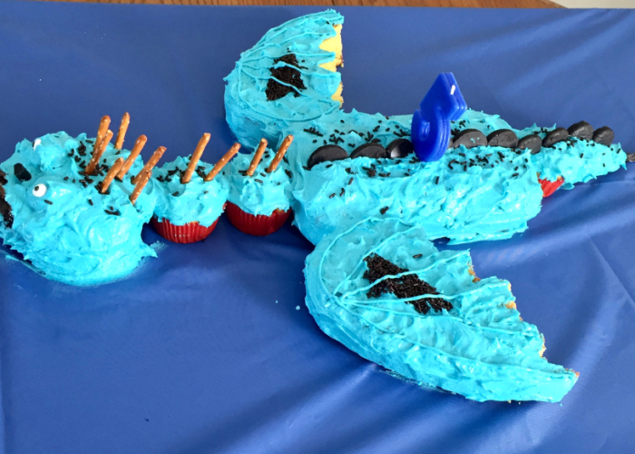 Dragon Cake. Stormfly from How To Train Your Dragon.