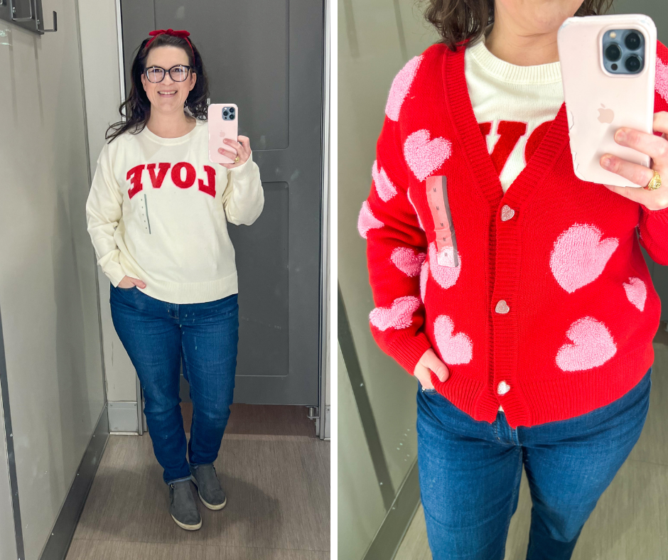 heart shirts for valentine's day from Target
