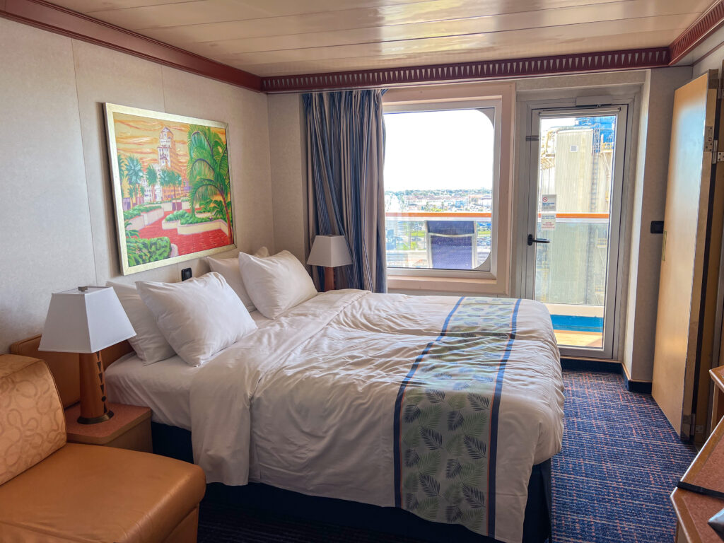 carnival cruise with kids, balcony cabin on the carnival dream